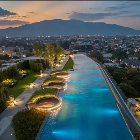 Astra Sky River 3 Bedrooms Infinity Pool, With Latex Mattress Chiang Mai Exterior photo